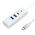 Orico Orico Hub Adapter USB-C to 2x USB 3.0 + USB-C, 5 Gbps, 0.15m (White) 038029 6941788855458 PWC2U-C3-015-WH-EP έως και 12 άτοκες δόσεις