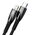 Baseus USB-C cable for Lightning Baseus Glimmer Series, 20W, 1m (Black) 039861 6932172617844 CADH000001 έως και 12 άτοκες δόσεις