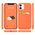 Card Case silicone wallet case with card holder documents for Samsung Galaxy A12 purple 9145576230244