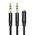 Vention 2x 3.5mm Audio Cable 0.3m Vention BBUBY Black 056455 6922794740945 BBUBY έως και 12 άτοκες δόσεις