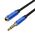 Vention TRRS 3.5mm Male to 3.5mm Female Audio Extender 1.5m Vention BHCLG Blue 056475 6922794765733 BHCLG έως και 12 άτοκες δόσεις
