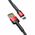 Baseus Baseus Cafule Double-sided USB Lightning Cable 2,4A 1m (Black+Red) 018086  CALKLF-G91 έως και 12 άτοκες δόσεις 6953156283336