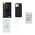 Baseus Magnetic Case Baseus Synthetic Fiber Series for iPhone 14 Pro (black)+ tempered glass + cleaning kit 047001  ARQW000101 έως και 12 άτοκες δόσεις 6932172623142