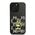 Karl Lagerfeld case for iPhone 13 Pro KLHCP13LCANCNK black hard case Monogram with card slot 3666339049782