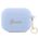 Guess case for AirPods Pro 2 GUAP2LSCHSB blue Silicone Heart Charm 3666339111007
