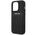 AMG case for iPhone 14 Pro 6,1&quot; AMHMP14LOSDBK black hard case Leather Curved Lines MagSafe 3666339071967