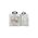 Guess case for Airpods Pro GUAPHCHMAG grey Marble 3666339047177
