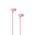 XO wired earphones S6 jack 3,5mm pink 6920680852741