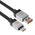Data cable Baseus CoolPlay, Type-C, 100W, 1.0m, Black - 40445 έως 12 άτοκες Δόσεις