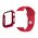 Trender Ανταλλακτικό Λουράκι Trender TR-ASLTPU41RD Σιλικόνης + TPU Κάλυμμα για Apple Watch 40/41mm Κόκκινο 36244 3822132275207