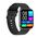 FitGo Maxcom Smartwatch Fit FW36 Aurum SE 220mAh Μαύρο Silicon Band 38068 5908235977294