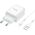 Wall Charger USB 2.1A + Cable USB - Lightning Hoco N2 white 6931474728838