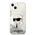 Karl Lagerfeld case for iPhone 14 Pro Max 6,7&quot; KLHCP14XLNKHCH silver hardcase Liquid Glitter NFT Karl's Head 3666339086879