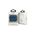 Guess case for Airpods Pro GUACAPSILGLBL blue Silicone Glitter 3700740494431