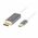 BLOW Καλώδιο DisplayPort - USB C 1.8m 8K BLOW  έως 12 άτοκες Δόσεις DM-92-026