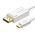 Cabel USB-C UGREEN Display Port 1,5m (white) 6957303844203
