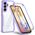 Techsuit Husa pentru Samsung Galaxy S24 + Folie - Techsuit ColorVerse 360 Series - Purple 5949419151734 έως 12 άτοκες Δόσεις