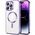 Techsuit Husa pentru iPhone 14 Pro Max - Techsuit Luxury Crystal MagSafe - Light Purple 5949419136724 έως 12 άτοκες Δόσεις