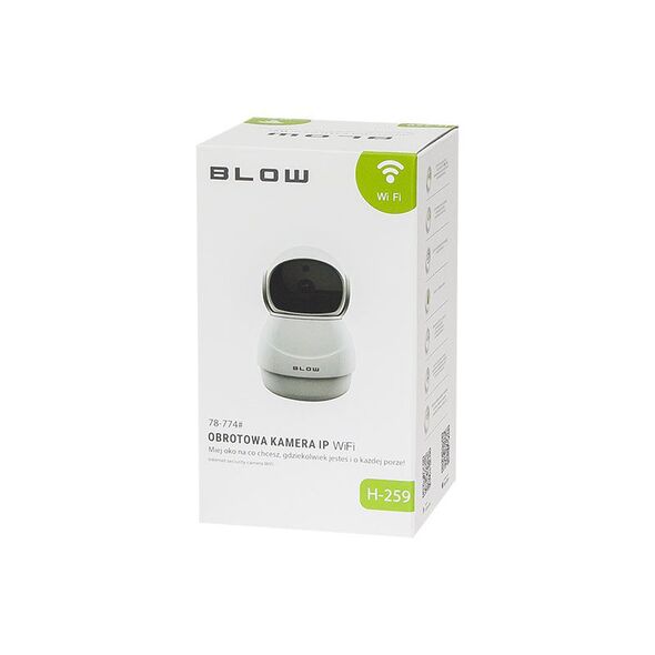 BLOW IP Κάμερα WiFi 1080p περιστρεφόμενη H-259 BLOW DM-78-774 έως 12 άτοκες Δόσεις