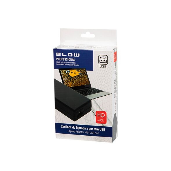 BLOW Τροφοδοτικό laptop ASUS 19V 4,74A 90W + USB 5.5x2.5 BLOW DM-4297 έως 12 άτοκες Δόσεις