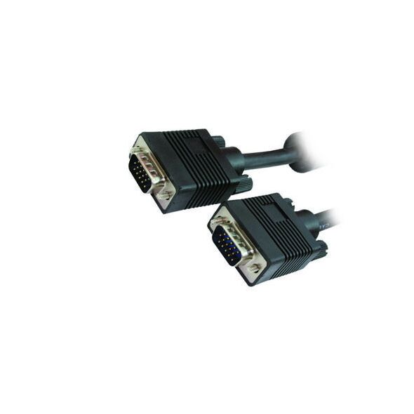 Καλώδιο MediaRange SVGA Monitor VGA plug/VGA socket 1.8M Black (MRCS148) έως 12 άτοκες Δόσεις
