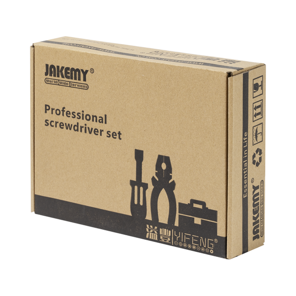 [product / manufacturer] Precision screwdriver set Jakemy JM-6123, 31in1, CR-V, Steel, Orange - 17636 έως 12 άτοκες Δόσεις
