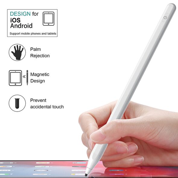Techsuit Stylus Pen Universal - Techsuit Active P3 - White 5949419057821 έως 12 άτοκες Δόσεις