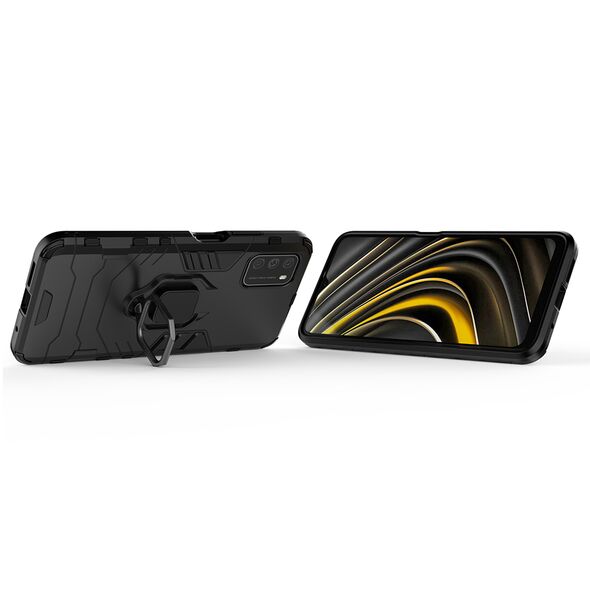 Techsuit Husa pentru Xiaomi Poco M3 - Techsuit Silicone Shield - Black 5949419044807 έως 12 άτοκες Δόσεις