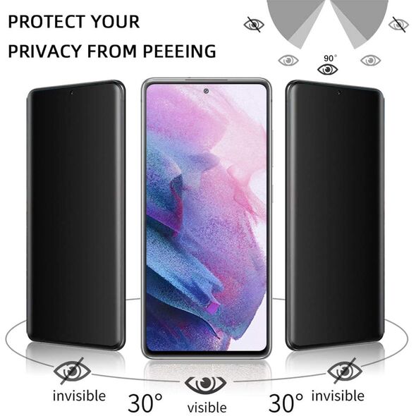 Lito Folie pentru Samsung Galaxy S21 5G - Lito 3D UV Glass - Privacy 5949419047914 έως 12 άτοκες Δόσεις