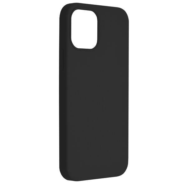 Techsuit Husa pentru iPhone 12 / 12 Pro - Techsuit Soft Edge Silicone - Black 5949419048478 έως 12 άτοκες Δόσεις