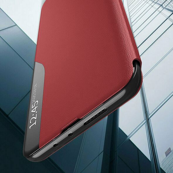 Techsuit Husa pentru Samsung Galaxy S21 FE 5G - Techsuit eFold Series - Red 5949419035935 έως 12 άτοκες Δόσεις