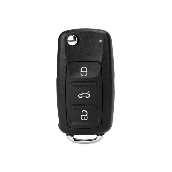 Techsuit Husa pentru cheie VW Touareg, Golf/Skoda Fabia/Seat Mii - Techsuit Car Key Case (1001.13) - Black 5949419033177 έως 12 άτοκες Δόσεις