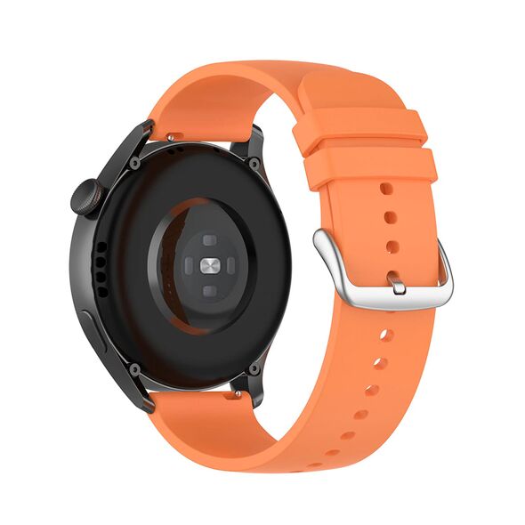 Techsuit Curea pentru Samsung Galaxy Watch (46mm) / Gear S3, Huawei Watch GT / GT 2 / GT 2e / GT 2 Pro / GT 3 (46 mm) - Techsuit Watchband 22mm (W001) - Orange 5949419020719 έως 12 άτοκες Δόσεις
