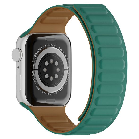 Techsuit Curea pentru Apple Watch 1/2/3/4/5/6/7/8/SE/SE 2/Ultra (42/44/45/49mm) - Techsuit Watchband (W035) - Turquoise 5949419021075 έως 12 άτοκες Δόσεις