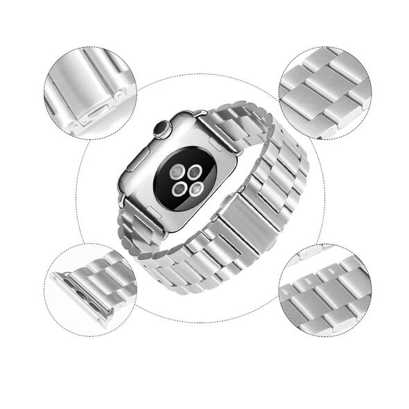 Techsuit Curea pentru Apple Watch 1/2/3/4/5/6/7/8/SE/SE 2/Ultra (42/44/45/49mm) - Techsuit Watchband (W036) - Pink 5949419021136 έως 12 άτοκες Δόσεις