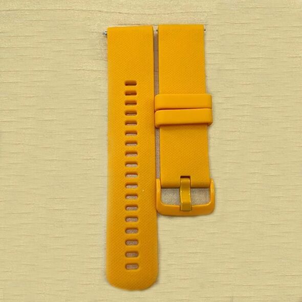 Techsuit Curea pentru Samsung Galaxy Watch 4, Galaxy Watch Active (40 / 44 mm), Huawei Watch GT / GT 2 / GT 3 (42 mm) - Techsuit Watchband 20mm (W006) - Orange 5949419020658 έως 12 άτοκες Δόσεις