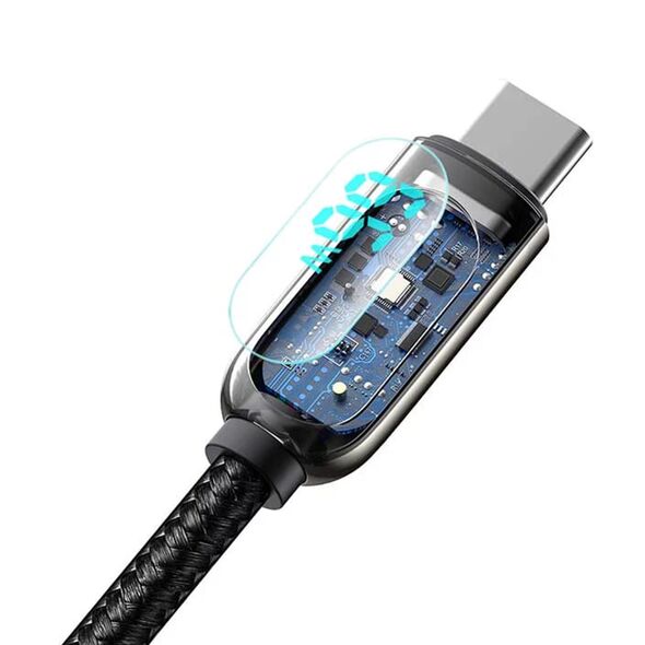 Baseus Cablu de Date USB la Type-C 66W, 2m - Baseus Display (CASX020101) - Black 6932172600587 έως 12 άτοκες Δόσεις