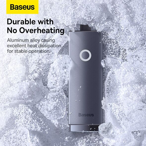 Baseus Adaptor USB la RJ45 1000Mbps - Baseus (WKQX000113) - Gray 6932172606077 έως 12 άτοκες Δόσεις