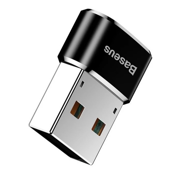 Baseus Adaptor OTG Type-C la USB - Baseus (CAAOTG-01) - Black 6953156263536 έως 12 άτοκες Δόσεις