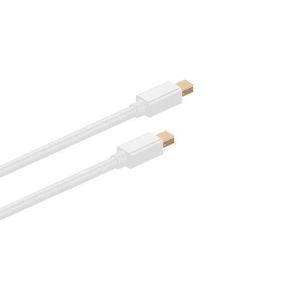 Ugreen Cablu Video Mini DisplayPort la Mini DispalyPort 4k@60Hz, 2m - Ugreen (10429) - White 6957303814299 έως 12 άτοκες Δόσεις