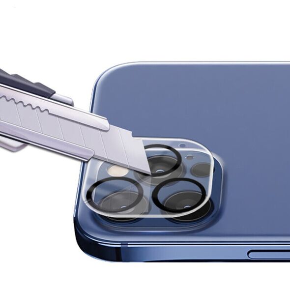 Lito Folie pentru iPhone 13 Pro / 13 Pro Max - Lito S+ Camera Glass Protector - Black/Transparent 5949419015104 έως 12 άτοκες Δόσεις