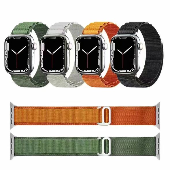 Techsuit Curea pentru Apple Watch 1/2/3/4/5/6/7/8/SE/SE 2 (38/40/41mm) - Techsuit Watchband (W037) - Black 5949419015227 έως 12 άτοκες Δόσεις