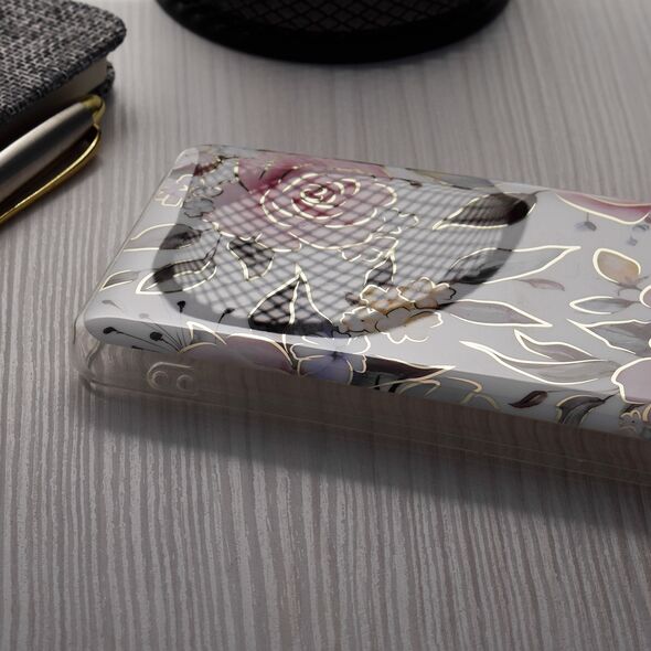 Techsuit Husa pentru iPhone 14 Pro Max - Techsuit Marble Series - Chloe White 5949419012028 έως 12 άτοκες Δόσεις