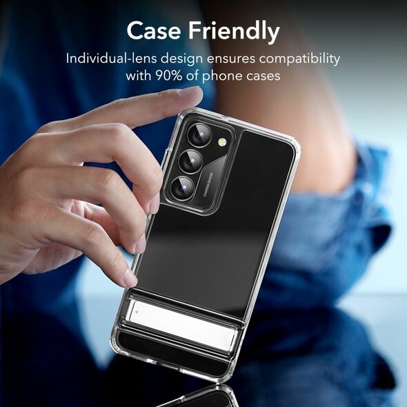 ESR Folie Camera pentru Samsung Galaxy S23 / S3 Plus - ESR Lens Protector Tempered Glass - Black 4894240175712 έως 12 άτοκες Δόσεις