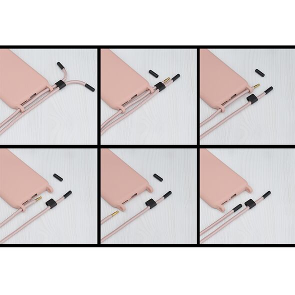 Techsuit Husa pentru iPhone 11 Pro - Techsuit Crossbody Lanyard - Pink 5949419005099 έως 12 άτοκες Δόσεις
