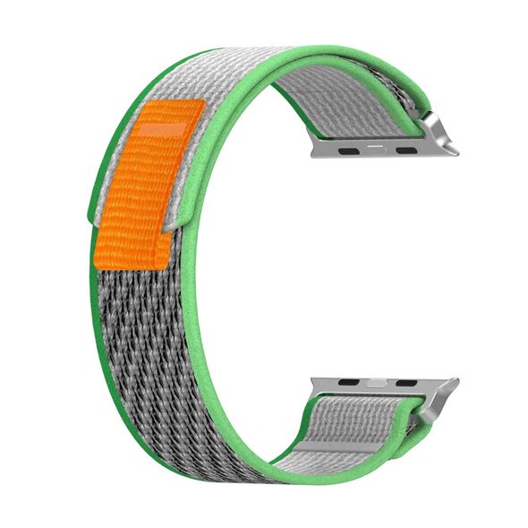Techsuit Curea pentru Apple Watch 1/2/3/4/5/6/7/8/SE/SE 2/Ultra (42/44/45/49mm) - Techsuit Watchband (W039) - Green / Green 5949419001848 έως 12 άτοκες Δόσεις