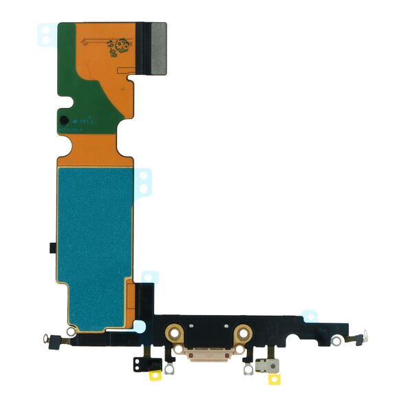 APPLE iPhone 8 Plus - Charging Flex Cable Connector Gold OEM SP21176GD-O 20898 έως 12 άτοκες Δόσεις