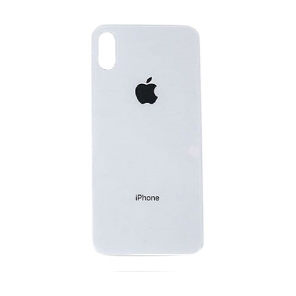 APPLE iPhone XS - Battery cover White High Quality SP61102W-HQ 16131 έως 12 άτοκες Δόσεις
