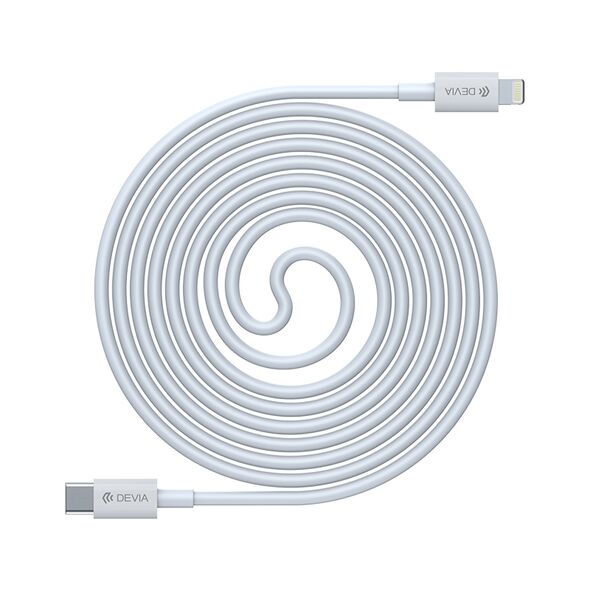 DEVIA Smart series PD cable for lightning White (PD 20W 3A) DVCB-326868 4452 έως 12 άτοκες Δόσεις