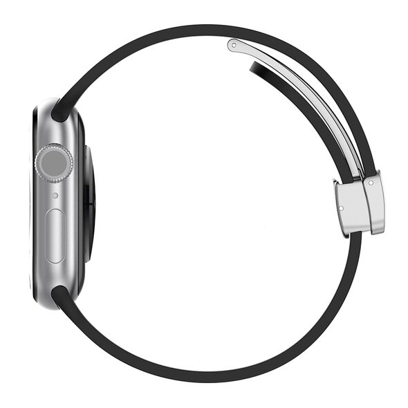 Techsuit Curea pentru Apple Watch 1/2/3/4/5/6/7/8/SE/SE 2/Ultra (42/44/45/49mm) - Techsuit Watchband (W011) - Purple 5949419063426 έως 12 άτοκες Δόσεις